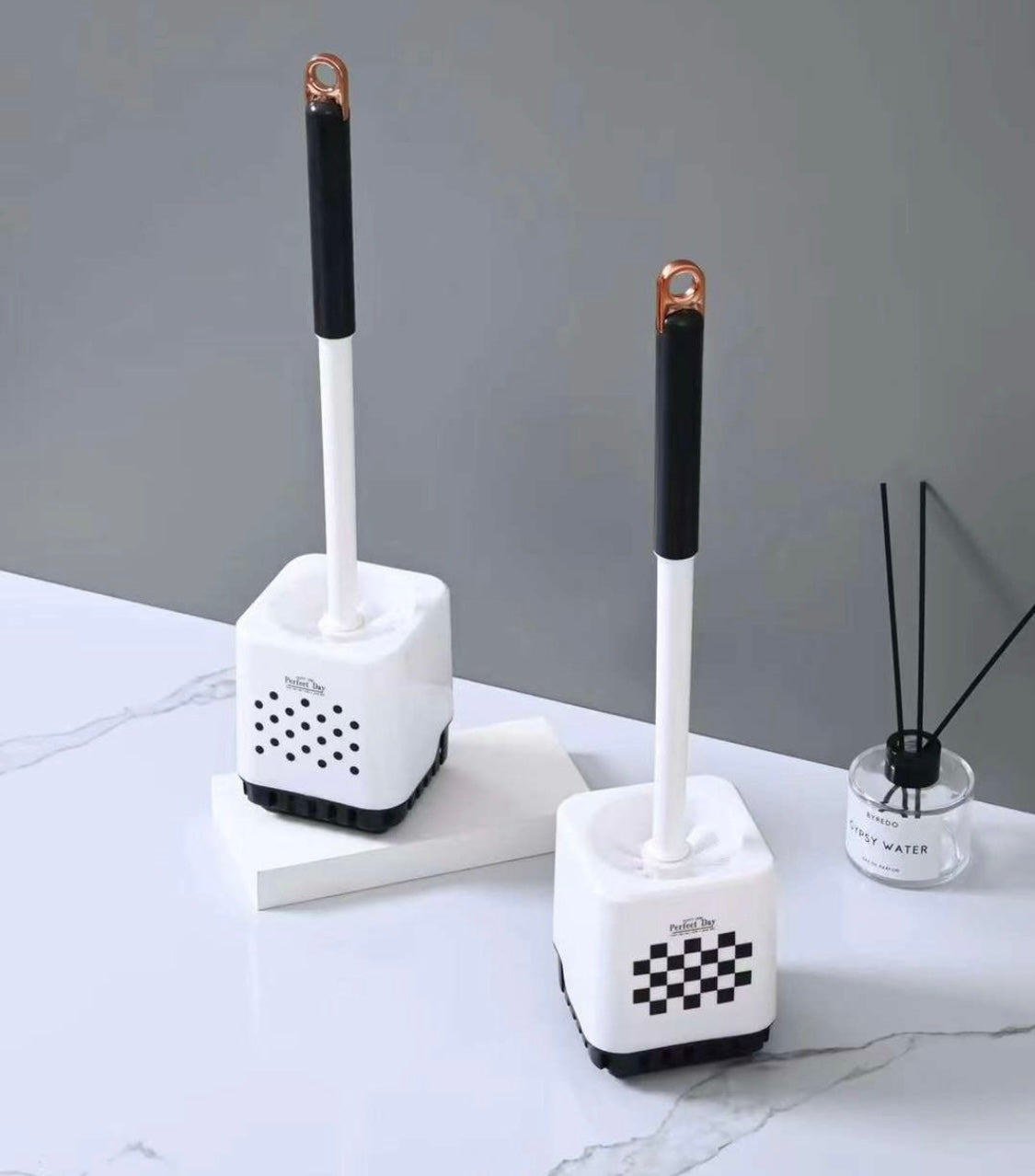 Floor Stand Soft Bristles Brush, Luxury Toilet Brush, Bathroom Cleaning Tool Floor Stand Soft Bristles Brush, Luxury Toilet Brush, Bathroom Cleaning Tool